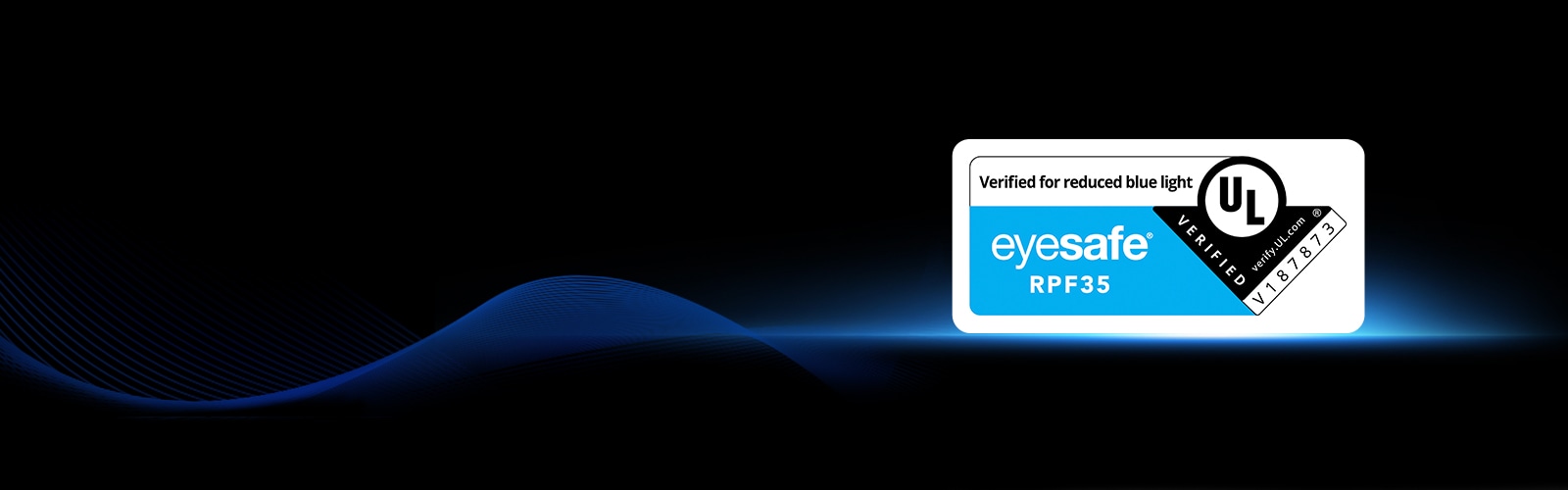 LG QNED evo AI QNED90 Mini LED имеет сертификат Eyesafe RPF 35 от UL, указывающий на сниженное синее свечеие экрана.