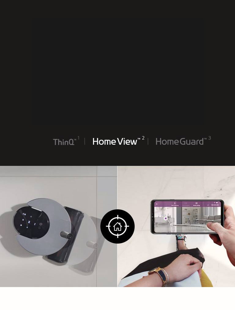 LG R9 HomeView Удаленный контроль и управление.