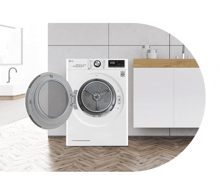 Сушильная машина для белья lg dc90v9v9w