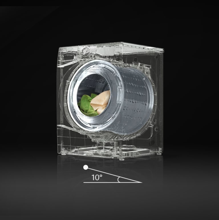 Наклон барабана на 10 градусов2