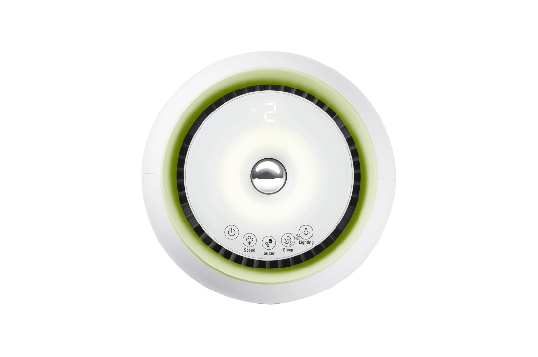 LG Mini ON | Белый с зелеными вставками | Плазменная ионизация воздуха,  до 23 м², HW306LGE0, thumbnail 4