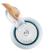 LG Mini ON | Белый с голубыми вставками | Плазменная ионизация воздуха,  до 23 м², HW306LME0, thumbnail 6