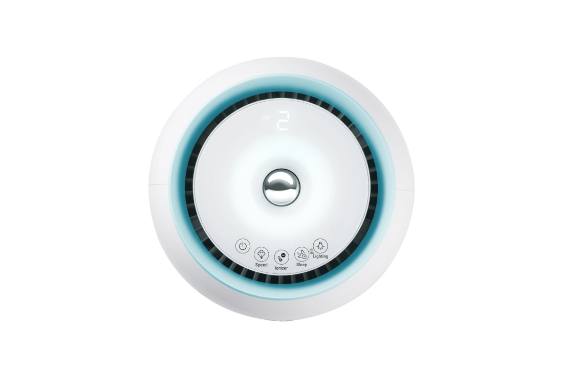 LG Mini ON | Белый с голубыми вставками | Плазменная ионизация воздуха,  до 23 м², HW306LME0, thumbnail 5