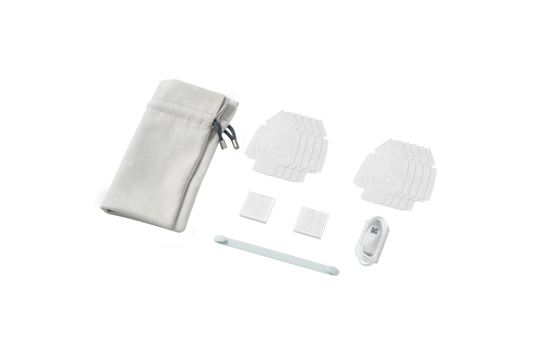 LG Puricare™ очиститель воздуха для ношения на лице AP551AWFA | HEPA, аксессуары, AP551AWFA, thumbnail 14