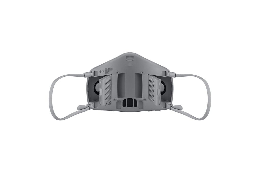 LG Puricare™ очиститель воздуха для ношения на лице AP551ABFA | HEPA, вид на задний вентилятор, AP551ABFA, thumbnail 7