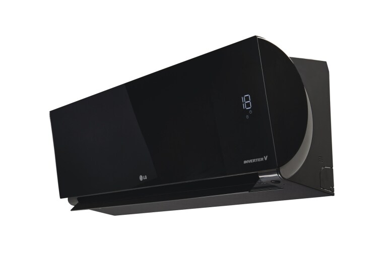 LG Кондиционер ARTCOOL Slim из черного закаленного стекла, CA12RWK, thumbnail 2