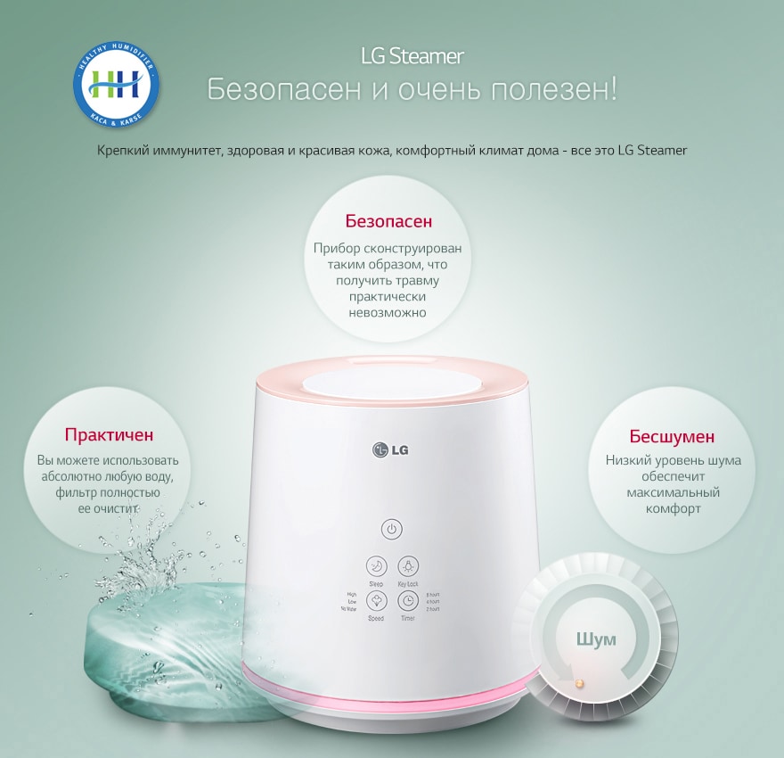 Почему LG Steamer?