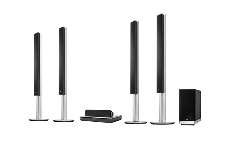 LG Blu-ray 3D домашний кинотеатр со звуком CINEMA 3D и диффузорами из арамидного волокна, BH9540TW, thumbnail 1