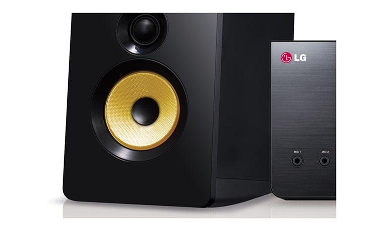 LG Домашняя микросистема DVD c караоке, диффузорами из арамидного волокна и сенсорной панелью управления мощностью 160 Вт, DM2630K, thumbnail 6