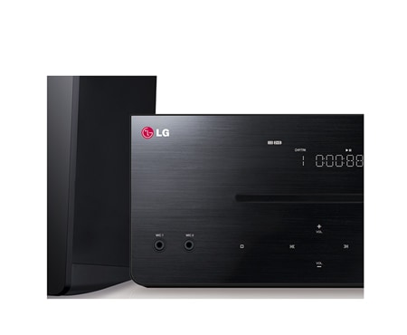 LG Домашняя микросистема DVD c караоке, диффузорами из арамидного волокна и сенсорной панелью управления мощностью 160 Вт, DM2630K, thumbnail 3