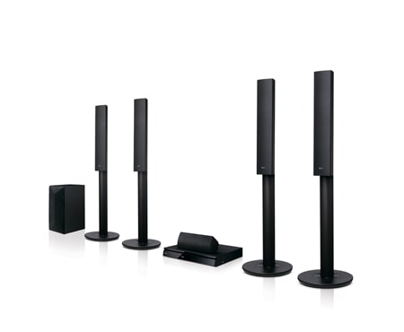 LG Домашний кинотеатр Blu-Ray 3D с караоке и Bluetooth LHB655, LHB655