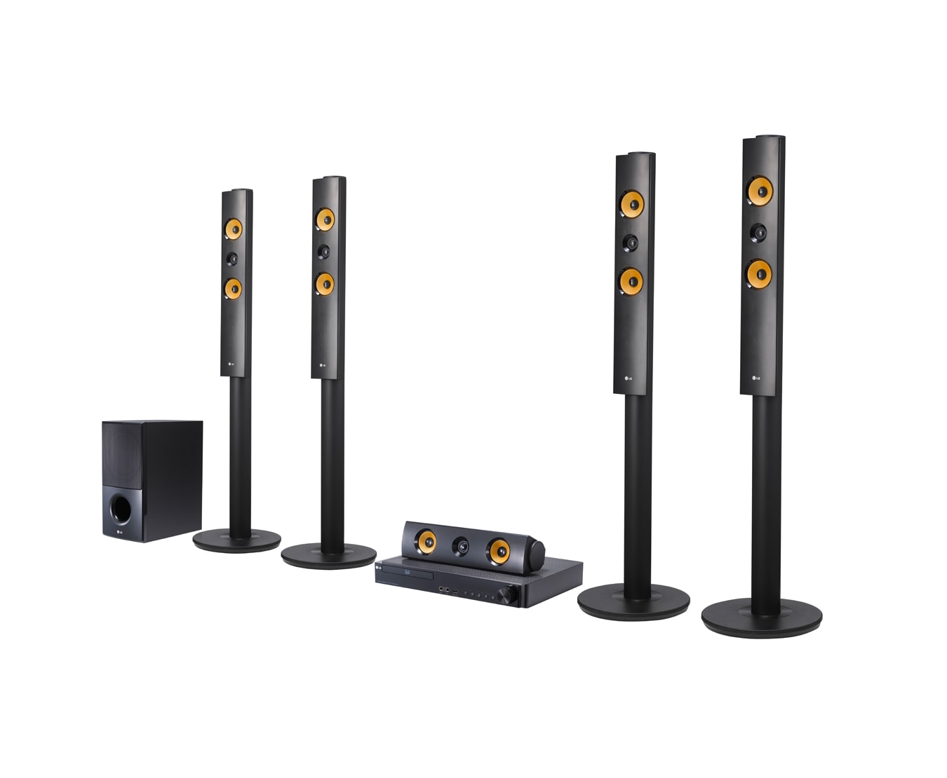 Lg blu ray home theatre shop system lhb675