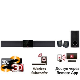 Саундбар Blu-ray 3D LG BB5430A2