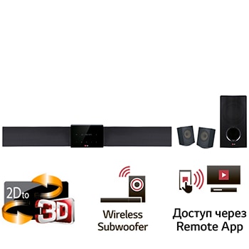 Саундбар Blu-ray 3D LG BB5430A1