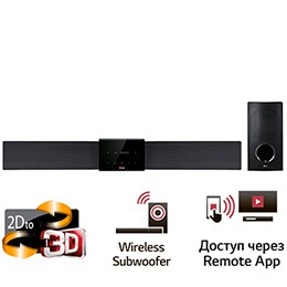 Саундбар Blu-ray 3D LG BB4330A2