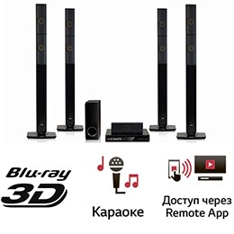 Домашний кинотеатр высокой четкости LG  BH6740TK2