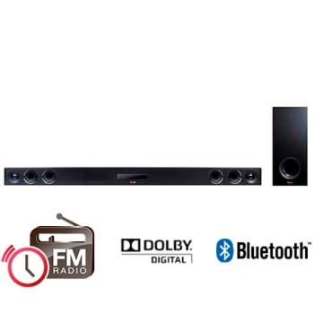 Soundbar lg shop com radio fm