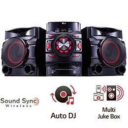 Музыкальный центр LG  CM44602