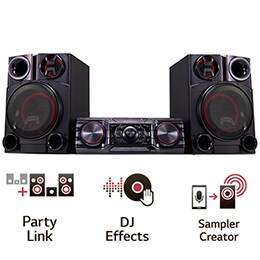 Минисистема XBoom с диджейскими эффектами и поддержкой караоке2