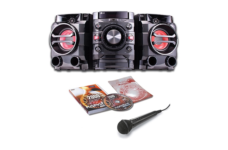 LG Минисистема LG XBOOM DM5360K | 200 Ватт | Караоке | DVD | Bluetooth, XBOOM DM5360K, thumbnail 1