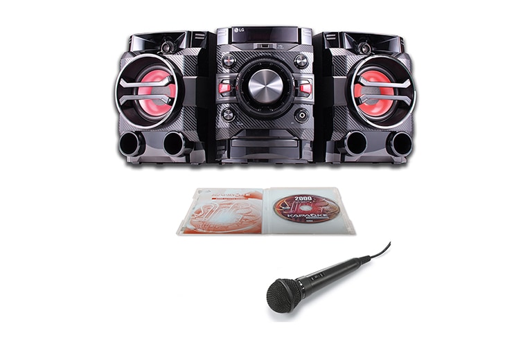 LG Минисистема LG XBOOM DM5360K | 200 Ватт | Караоке | DVD | Bluetooth, XBOOM DM5360K, thumbnail 2