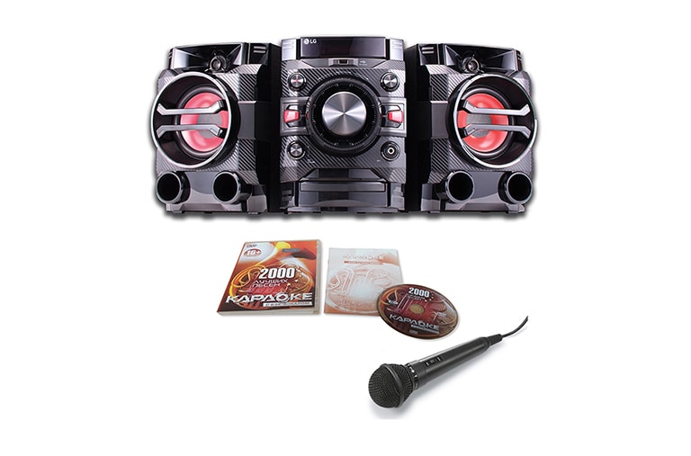 LG Минисистема LG XBOOM DM5360K | 200 Ватт | Караоке | DVD | Bluetooth, XBOOM DM5360K, thumbnail 3