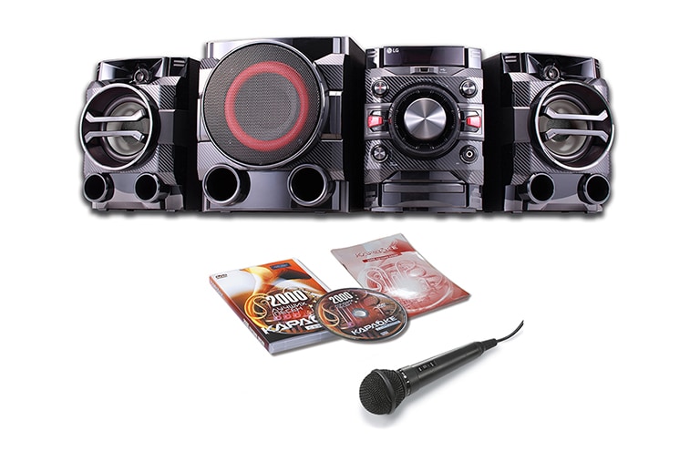 LG Минисистема LG XBOOM DM5660K | 330 Ватт | Караоке | DVD | Bluetooth, XBOOM DM5660K, thumbnail 1