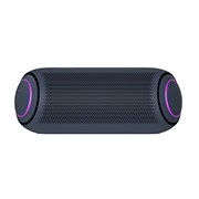 LG XBOOM Go | Портативная Bluetooth колонка | Технологии Meridian | Длительное время работы до 24 часов,  Вид спереди LG XBOOM Go с фиолетовым освещением., PL7, thumbnail 3