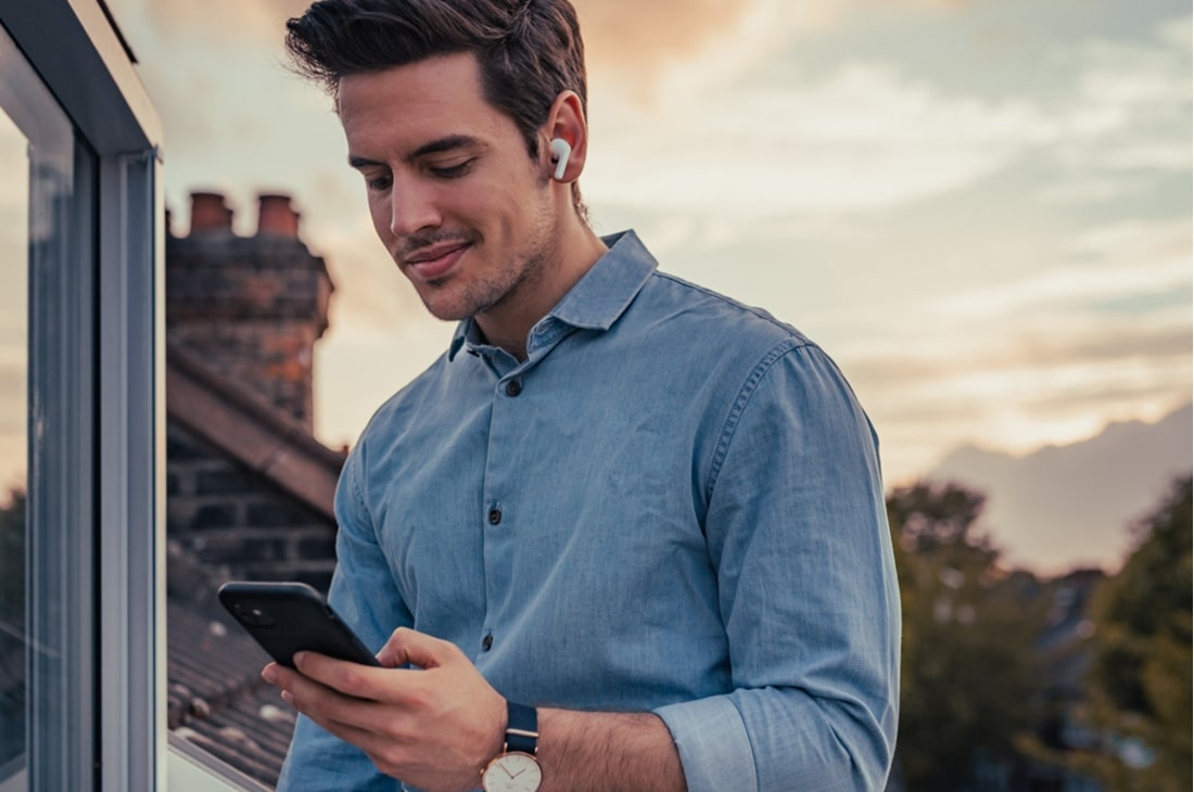 LG Беспроводные наушники LG HBS-FN4 | чёрные, HBS-FN4, thumbnail 14