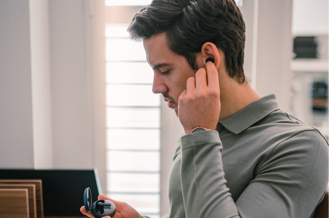 LG Беспроводные наушники LG TONE Free FN6 | чёрные, HBS-FN6, thumbnail 15