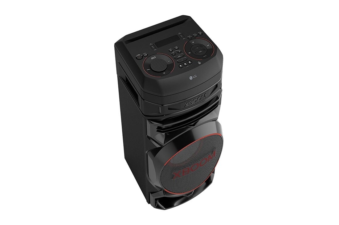 LG Аудиосистема LG XBOOM RNC5, вид сверху под углом 45 градусов с выдвинутой вперед левой стороной, RNC5, thumbnail 8
