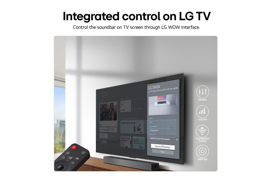 LG Soundbar за телевизор с 4.1 channel SH5A, SH5A, thumbnail 11