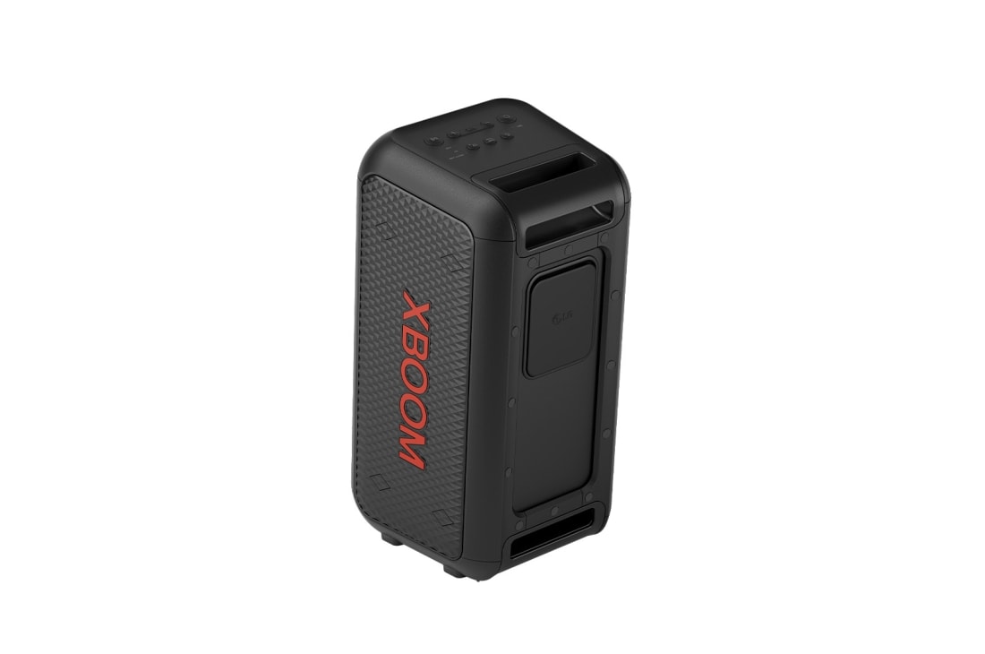 LG XBOOM  XL5T, Вид сзади под углом 45 градусов. Показаны ручки., XL5T, thumbnail 7