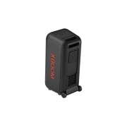 LG XBOOM  XL7T, Вид сзади под углом 45 градусов. Показаны кнопки, телескопическая ручка и колёса., XL7T, thumbnail 7