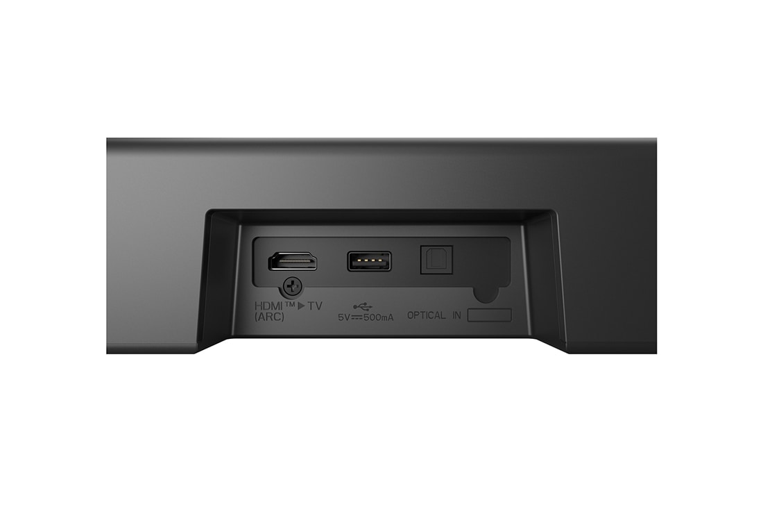LG Soundbar S30A с WOW Orchestra и WOW Interface, Крупный план на порты звуковой панели , S30A, thumbnail 10