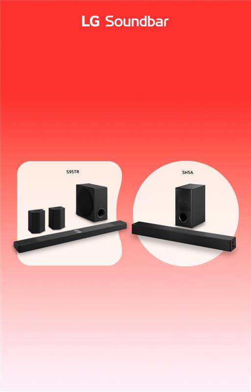 Выберите свой саундбар LG