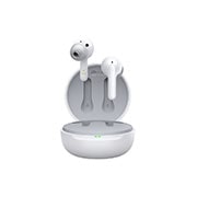 LG TONE Free FP3W, A front view of cradle opened up and earbuds are floating., TONE-FP3W, thumbnail 1