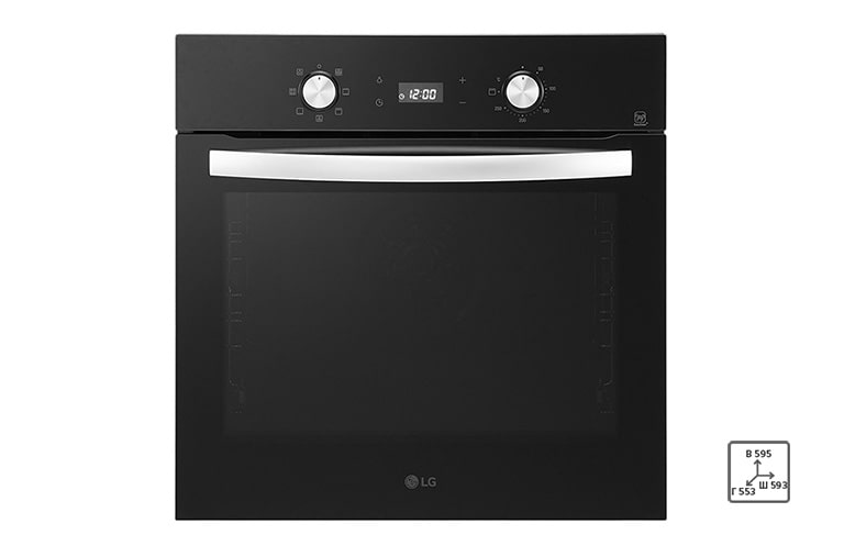 LG Встраиваемый духовой шкаф LG LB645E329T1 | Объем 67 л | Легкоочищаемое покрытие EasyClean, LB645E329T1, thumbnail 1