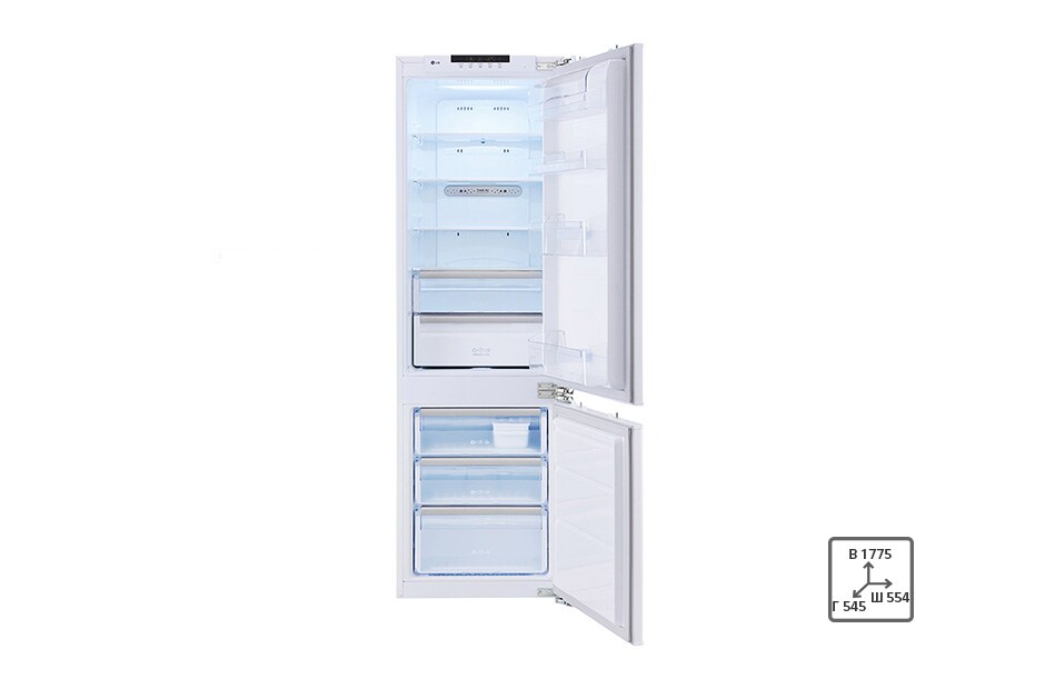 LG Встраиваемые холодильники LG c системой Total No Frost, GR-N319LLC