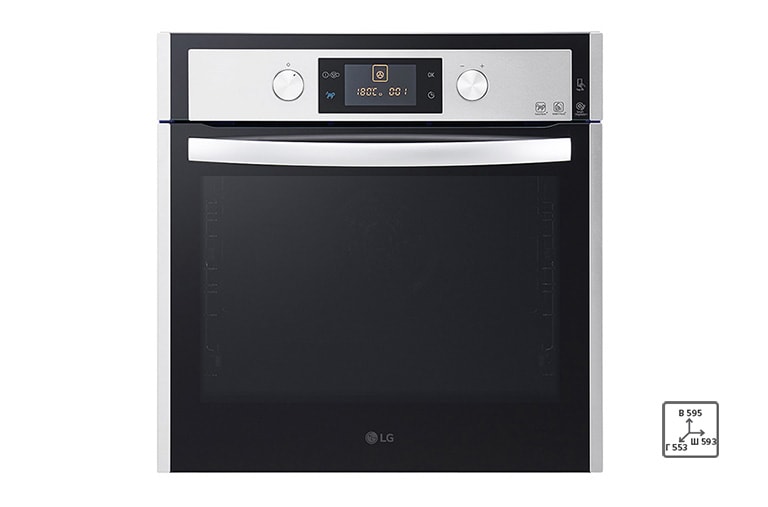 LG Встраиваемый духовой шкаф LG LB645059T2 | Покрытие EasyClean, LB645059T2, thumbnail 1