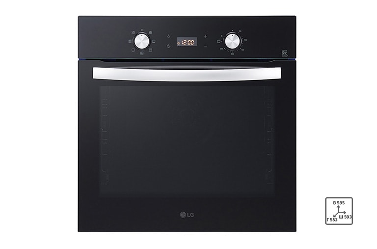 LG Встраиваемый духовой шкаф LG LB645329T1 | Объем 67 л | Легкоочищаемое покрытие EasyClean | 2 противня, LB645329T1, thumbnail 1