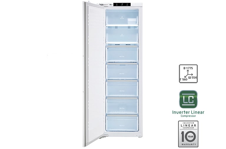 LG Встраиваемый морозильник LG, GR-N268BLQ, thumbnail 1