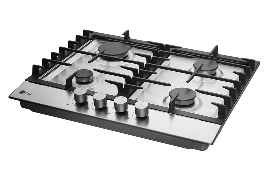 LG Встраиваемая газовая панель LG HU641BAG | 590 x 90 x 510 мм | 4 конфорки | Автоматическое поджигание, HU641BAG, thumbnail 5