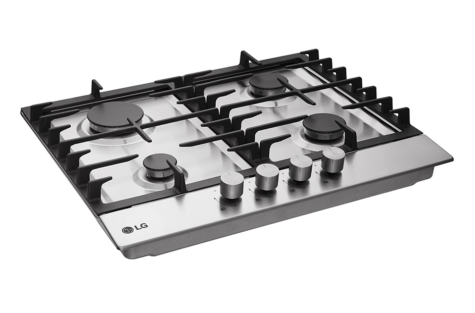 LG Встраиваемая газовая панель LG HU641BAG | 590 x 90 x 510 мм | 4 конфорки | Автоматическое поджигание, HU641BAG, thumbnail 4