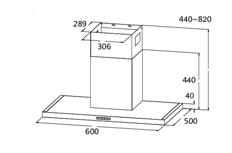 LG Вытяжка LG DCE6601SU | 60 см | 3 режима мощности | Режим «Усиление», DCE6601SU, thumbnail 10