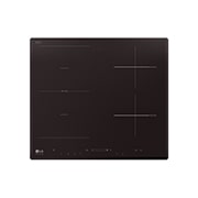 LG Индукционная варочная панель LG HU642VH | 590 x 60 x 520 мм | Сенсорная | 4 зоны нагрева | Функция Power Boost, HU642VH, thumbnail 1