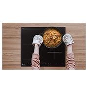 LG Индукционная варочная панель LG HU642VH | 590 x 60 x 520 мм | Сенсорная | 4 зоны нагрева | Функция Power Boost, HU642VH, thumbnail 6