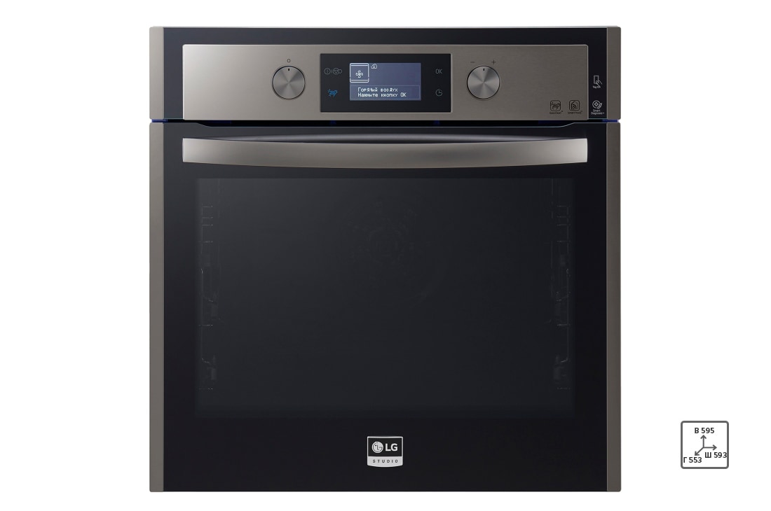 LG Встраиваемые духовые шкафы с  легкоочищаемым покрытием EasyClean, LB646K479T2