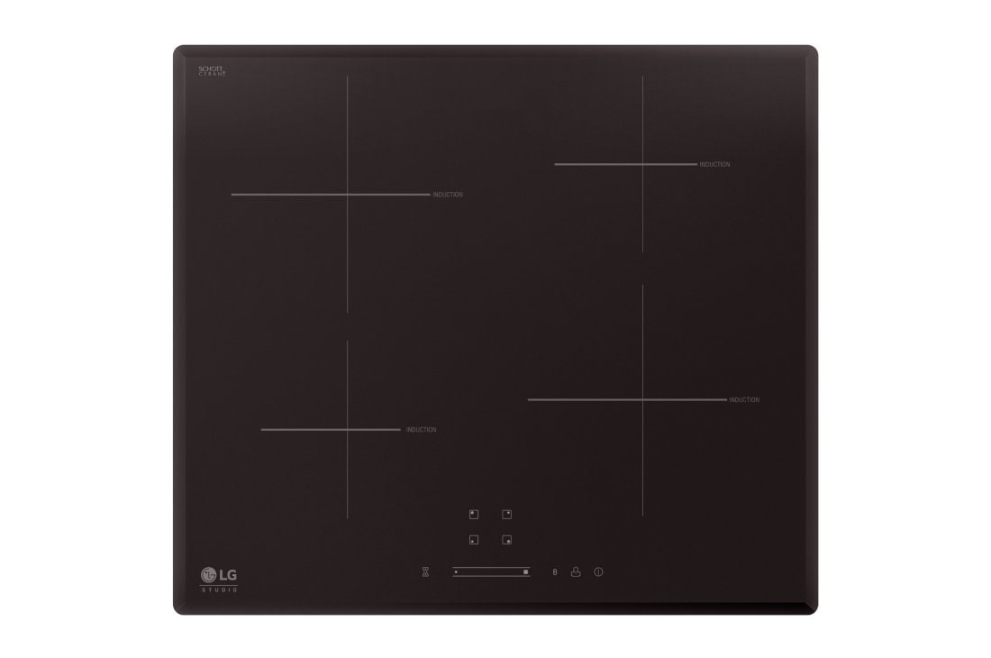 LG Индукционная варочная панель LG HU642PH | 590 x 60 x 520 мм | Сенсорная | 4 зоны нагрева | Функция Power Boost, HU642PH, thumbnail 2