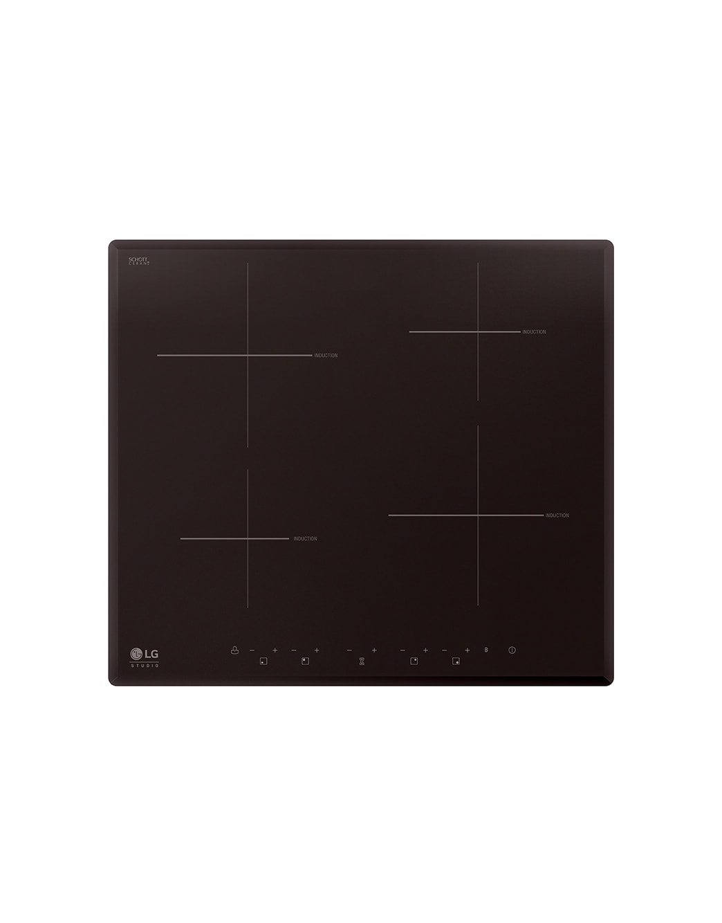 Встраиваемая индукционная панель LG HU641PH | LG RU